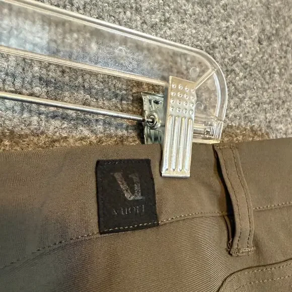 Vuori Pants Mens 36x27 Green Chinos Performance Stretch Aim The Rise The Shine - Picture 11 of 13